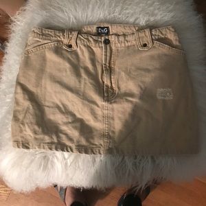 Dolce and Gabbana Distressed Skirt